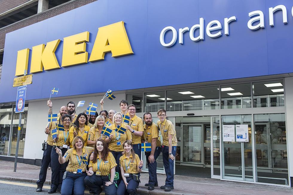 Store gallery Ikea's first small store in a city centre location